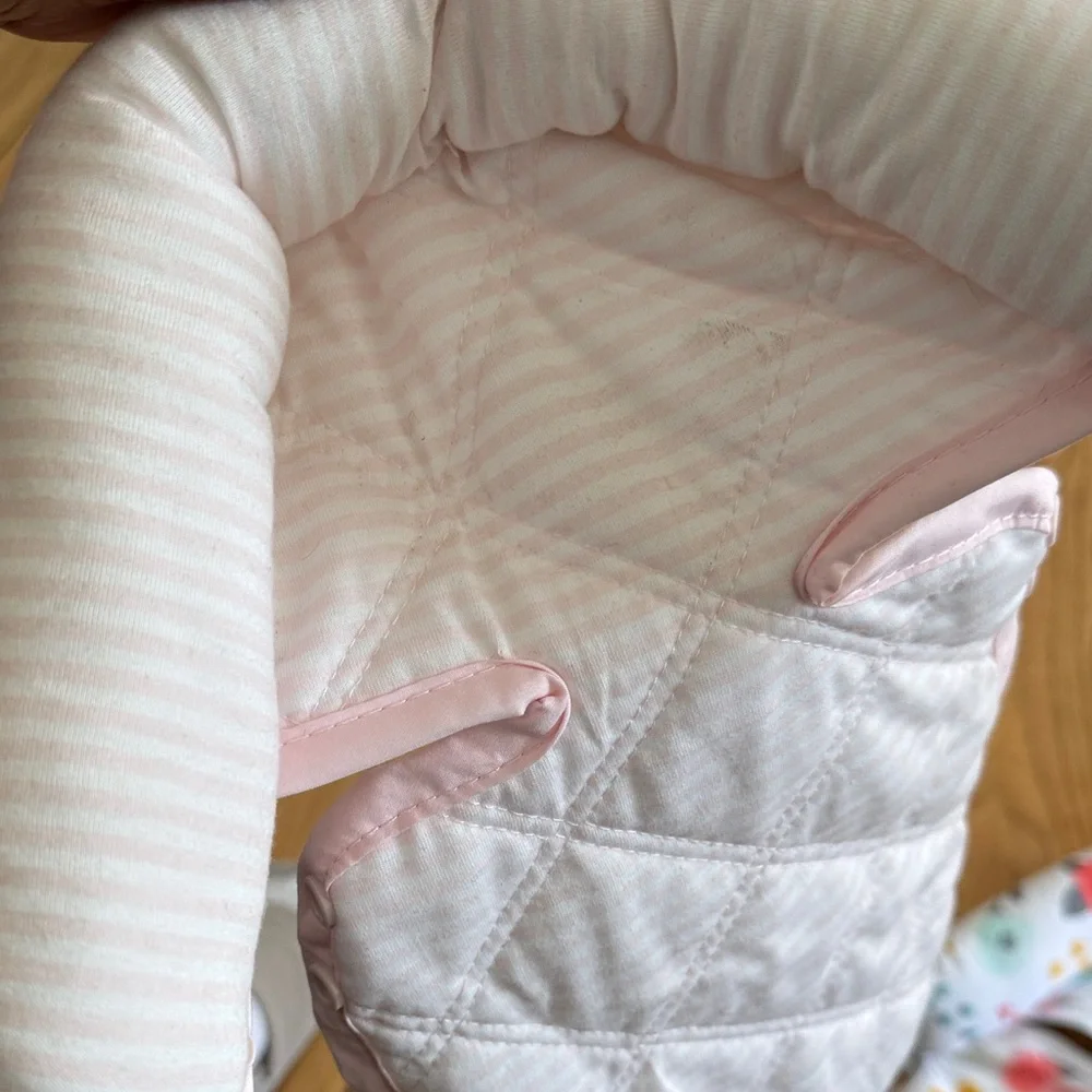 Floral Infant Head Support Cushion - Pink Floral